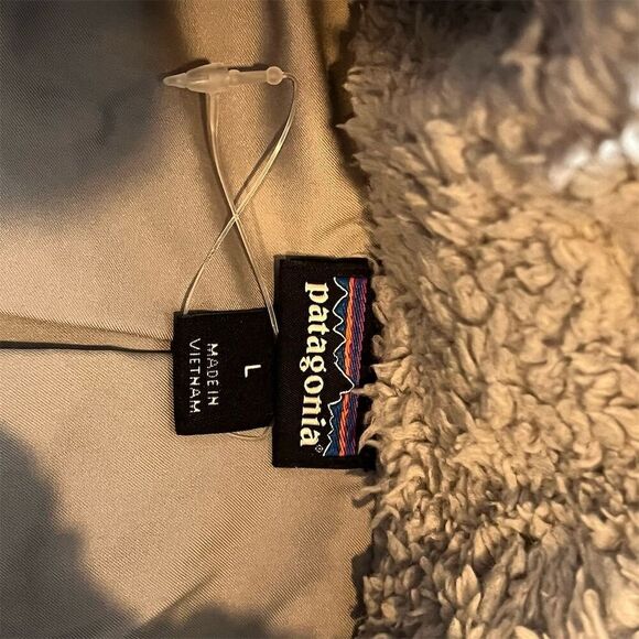 Patagonia Women's Los Gatos Fleece Vest Gray Size L Full Zip Pockets - Picture 6 of 9